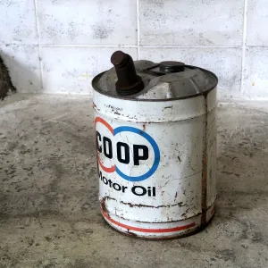 COOP ビンテージ オイル缶