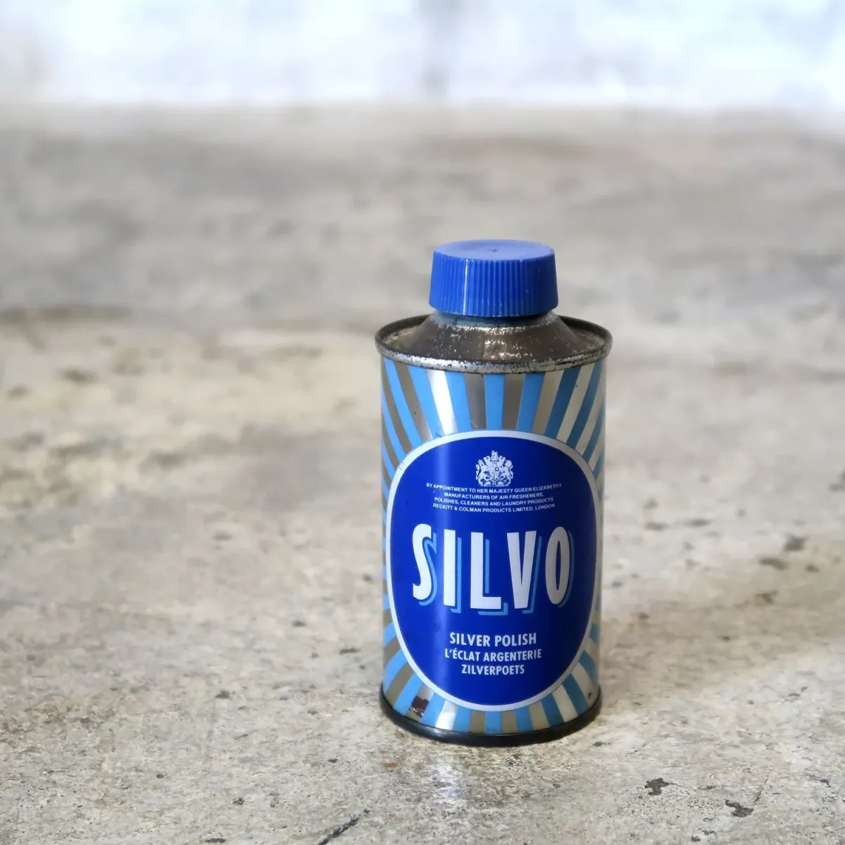SILVO ビンテージ ミニメタル缶