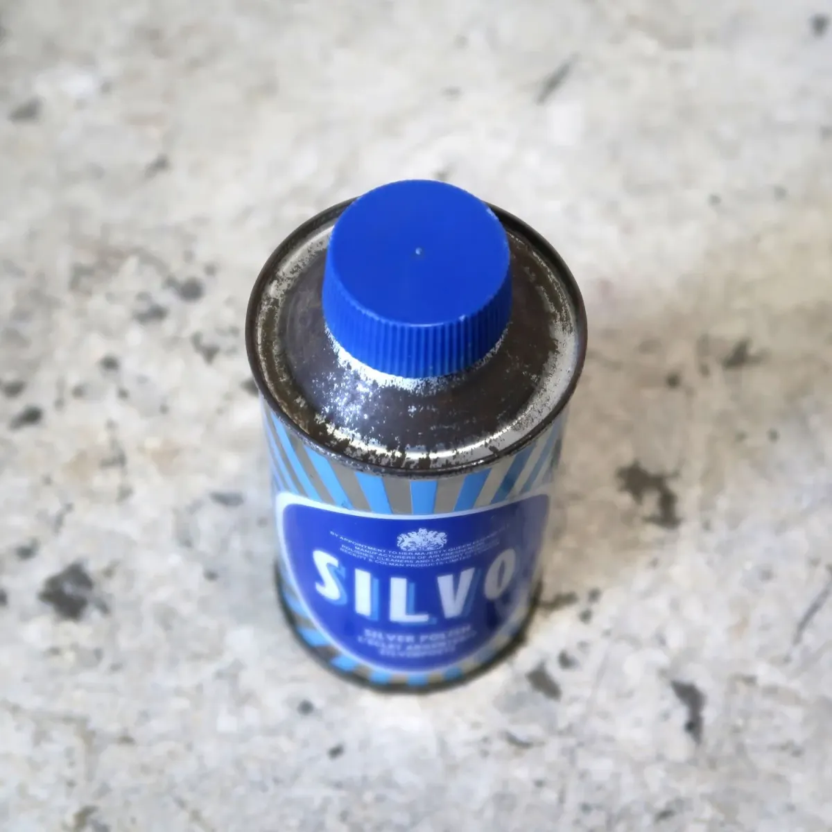 SILVO ビンテージ ミニメタル缶