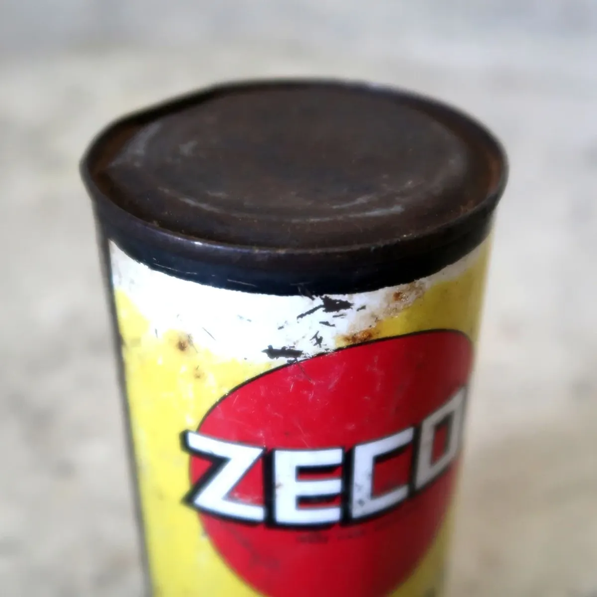 ZECOL ビンテージ オイル缶
