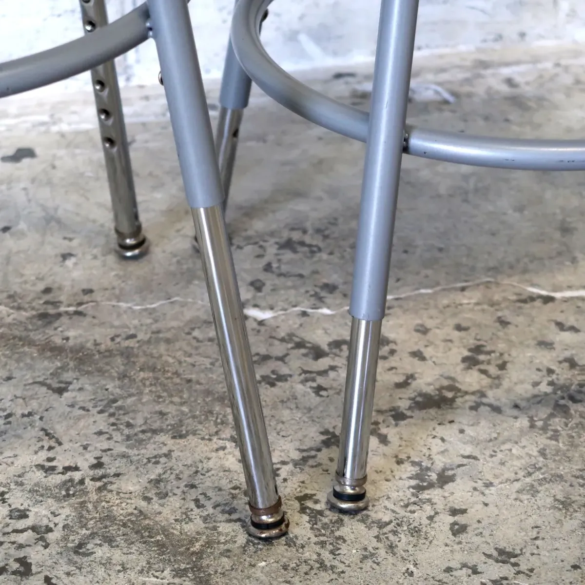 National Public Seating メタルスツール 3脚セット