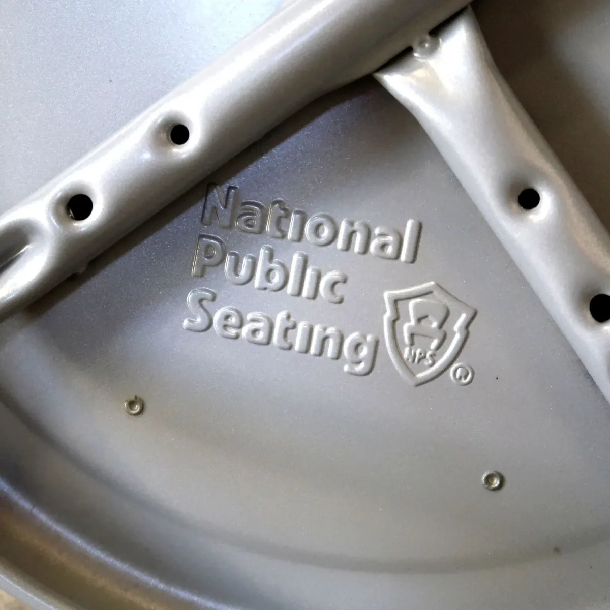 National Public Seating メタルスツール 3脚セット
