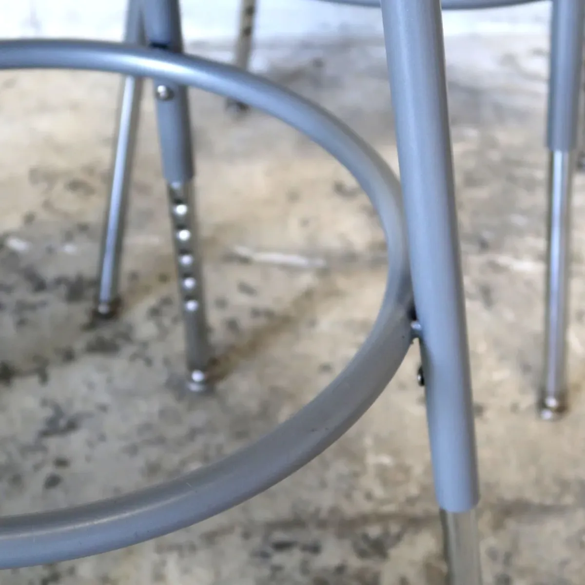 National Public Seating メタルスツール 3脚セット