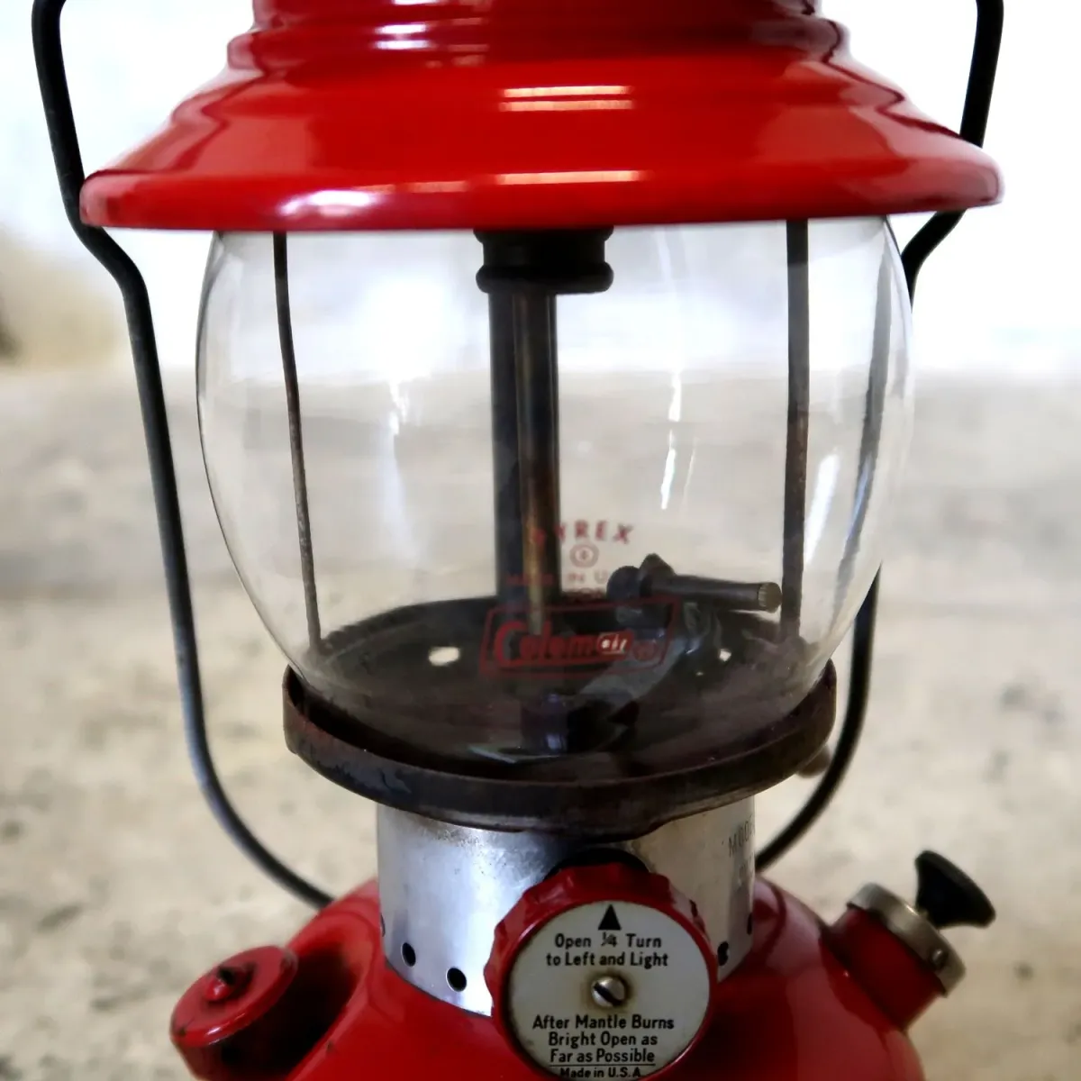1958年製 コールマン ビンテージ ランタン 200A