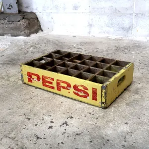 ペプシコーラ ビンテージ ウッドボックス