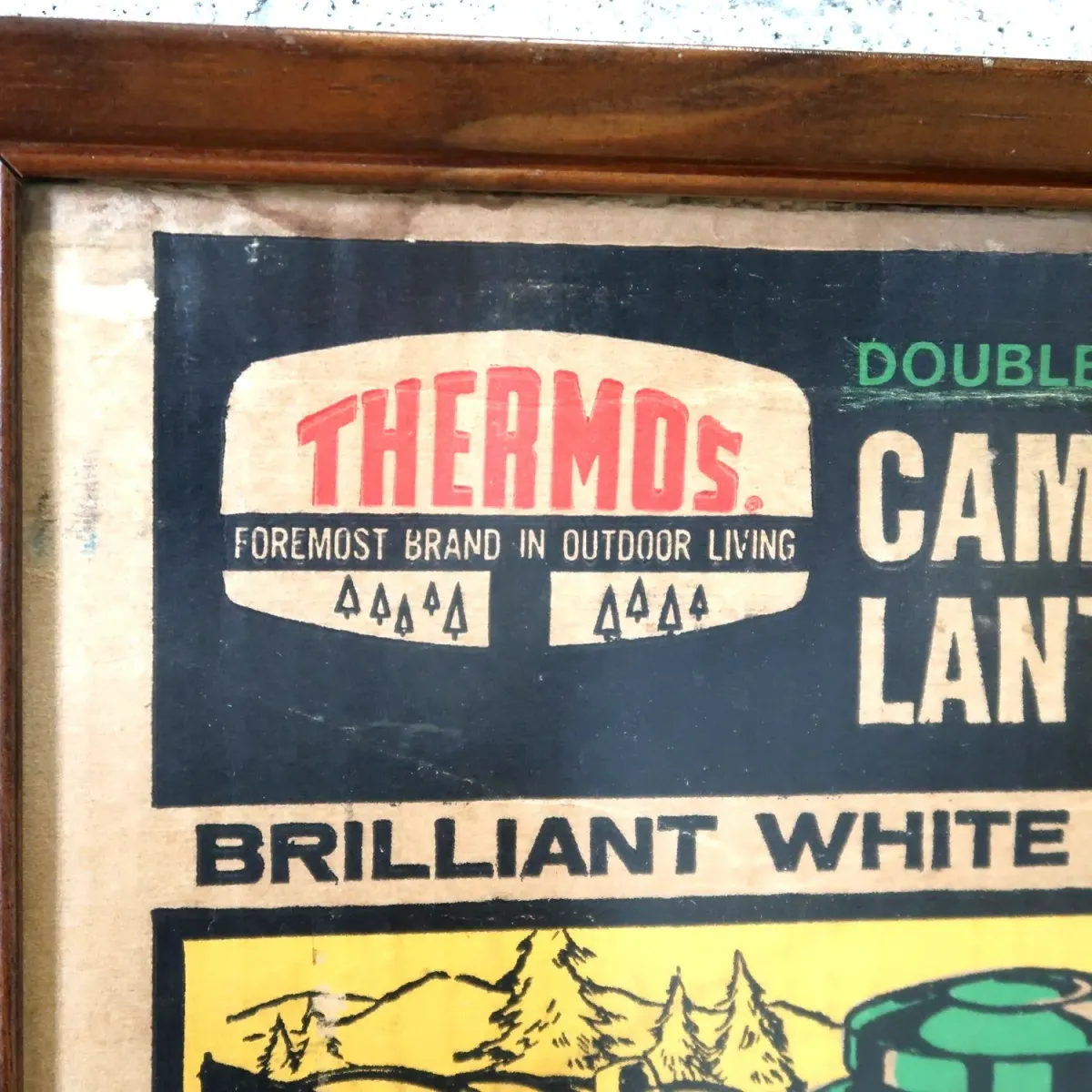 THERMOS ランタン MODEL8326 額装 フレームサイン