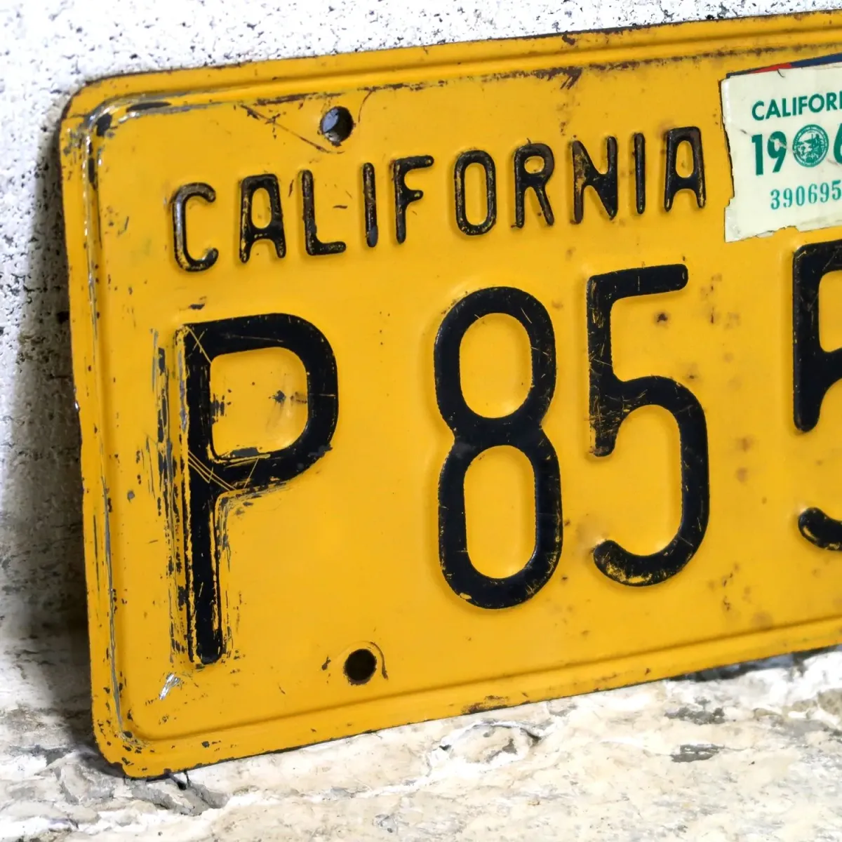 50's～ CALIFORNIA ビンテージ ナンバープレート