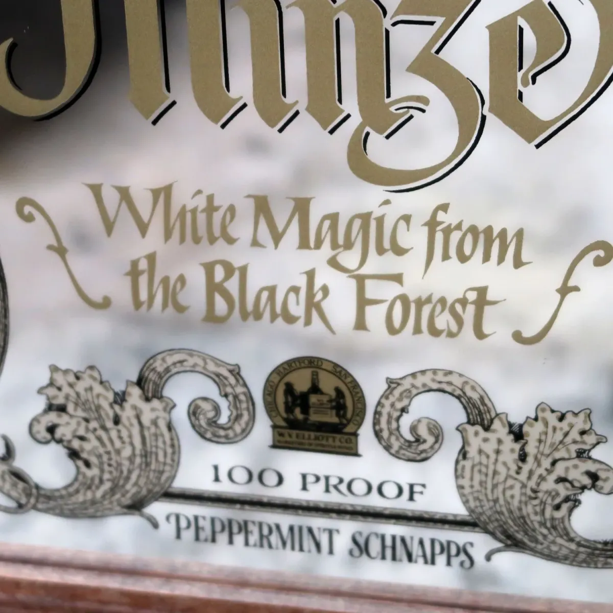 Rumple Minze ビンテージ パブミラー