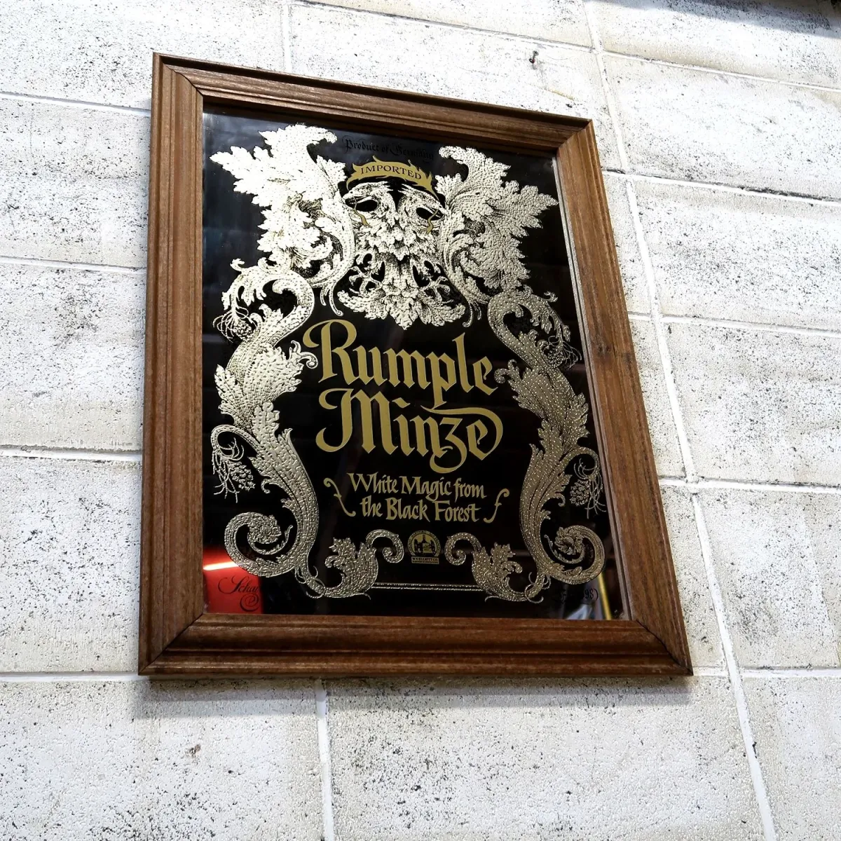 Rumple Minze ビンテージ パブミラー