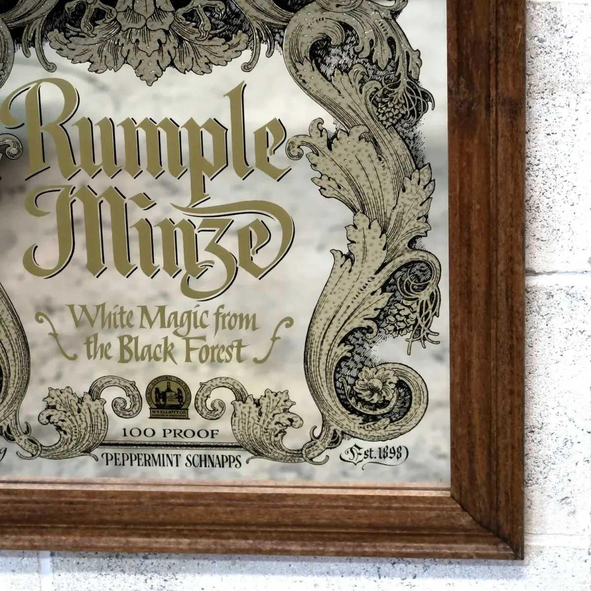 Rumple Minze ビンテージ パブミラー