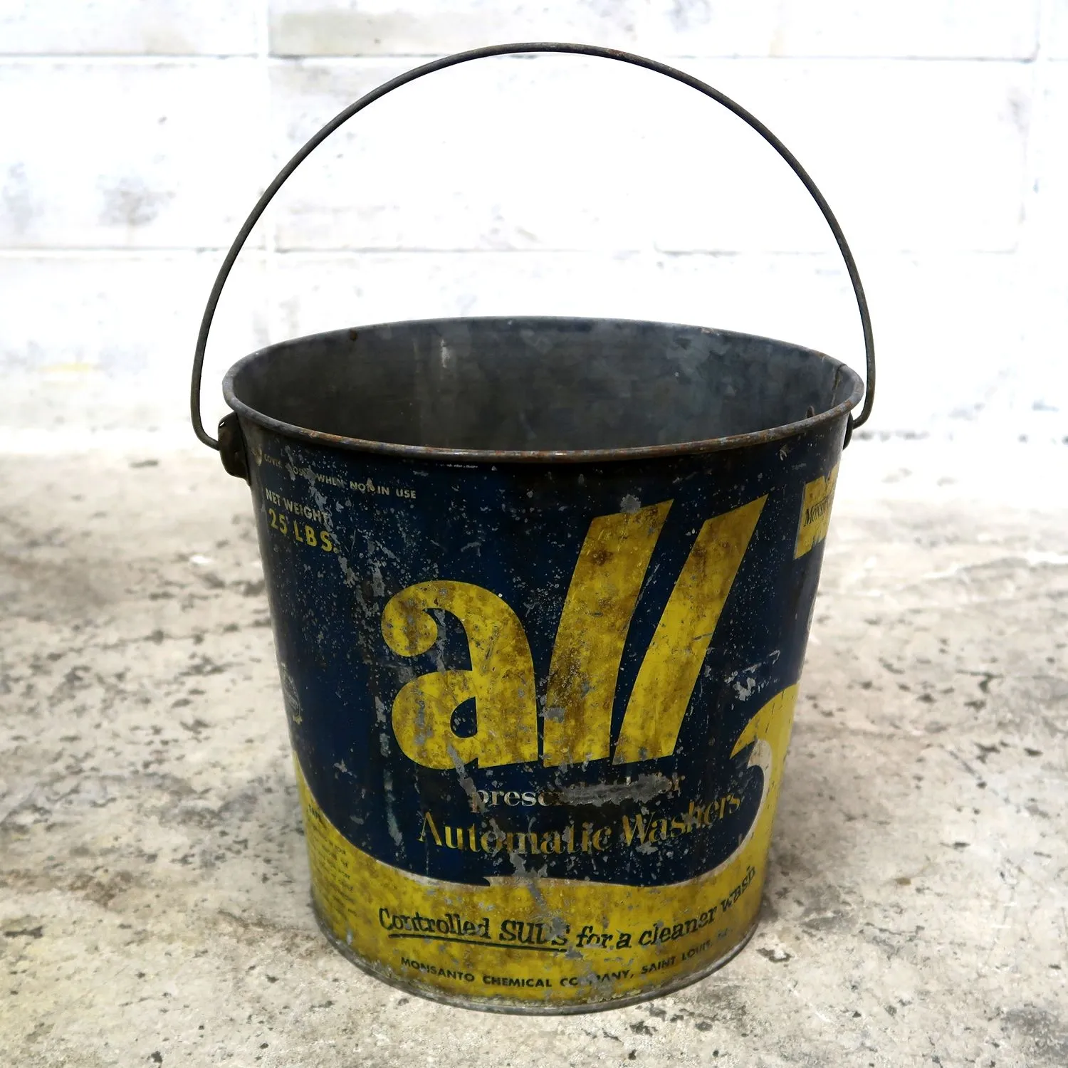 allの古いバケツ ビンテージ 50～60's all ビンテージ バケツ ｜ glow ANTIQUES