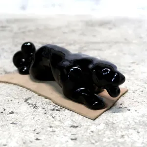 ビンテージ ブラックパンサー オブジェ