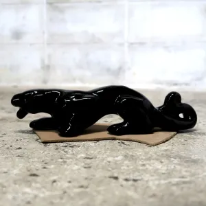 ビンテージ ブラックパンサー オブジェ