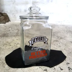 SEYFERT'S ビンテージ ガラスジャー