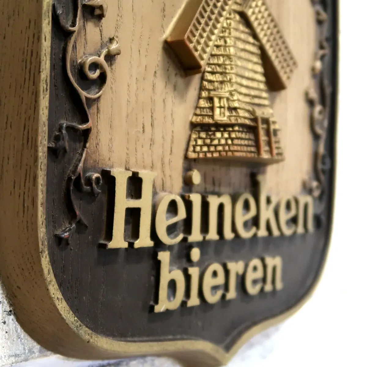 Heineken ビンテージ ウォールサイン
