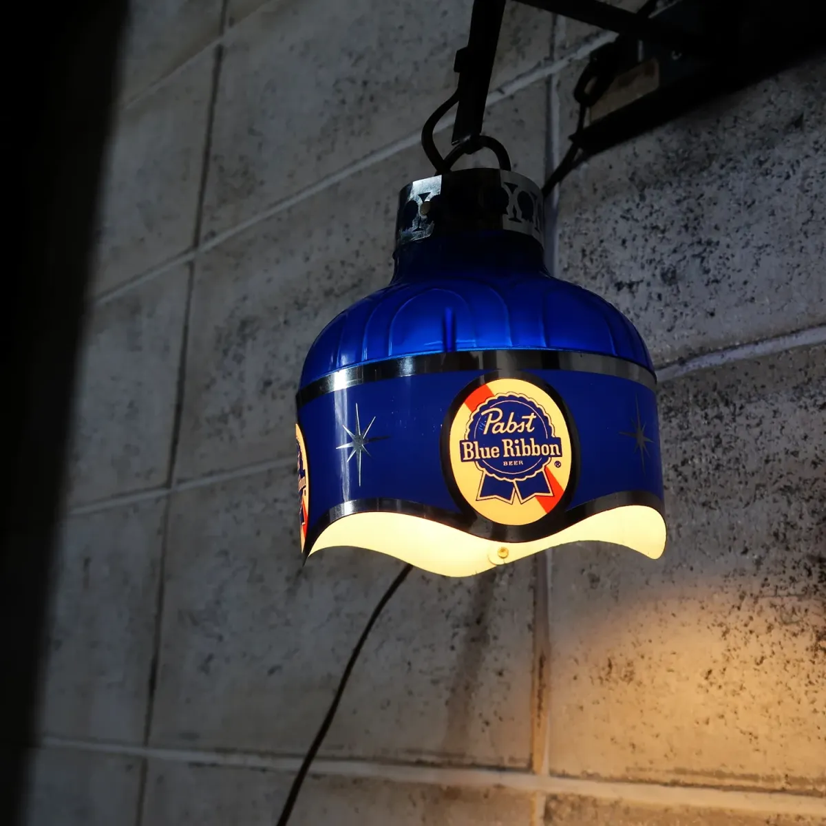 Pabst Blue Ribbon ビンテージ ライトサイン