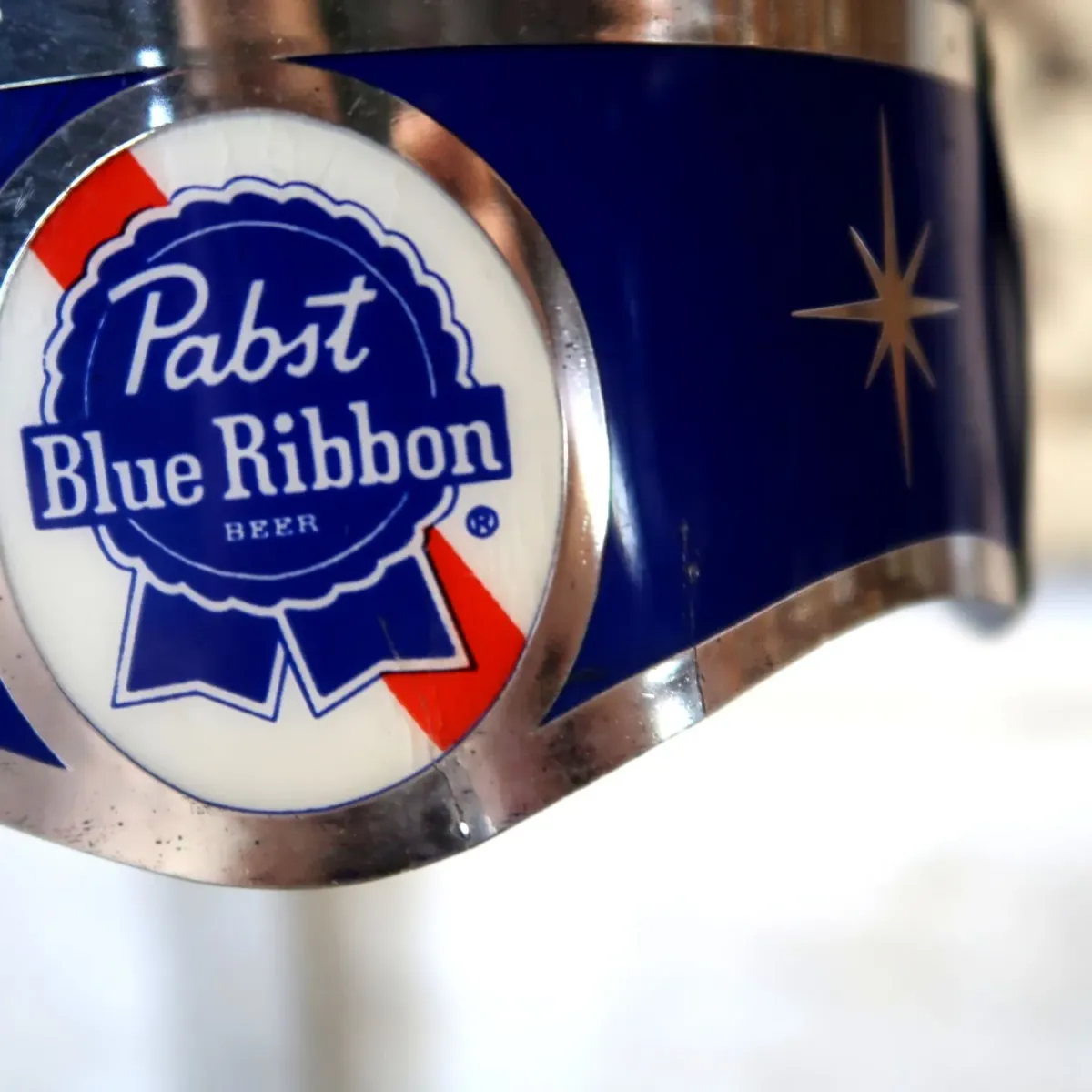 Pabst Blue Ribbon ビンテージ ライトサイン