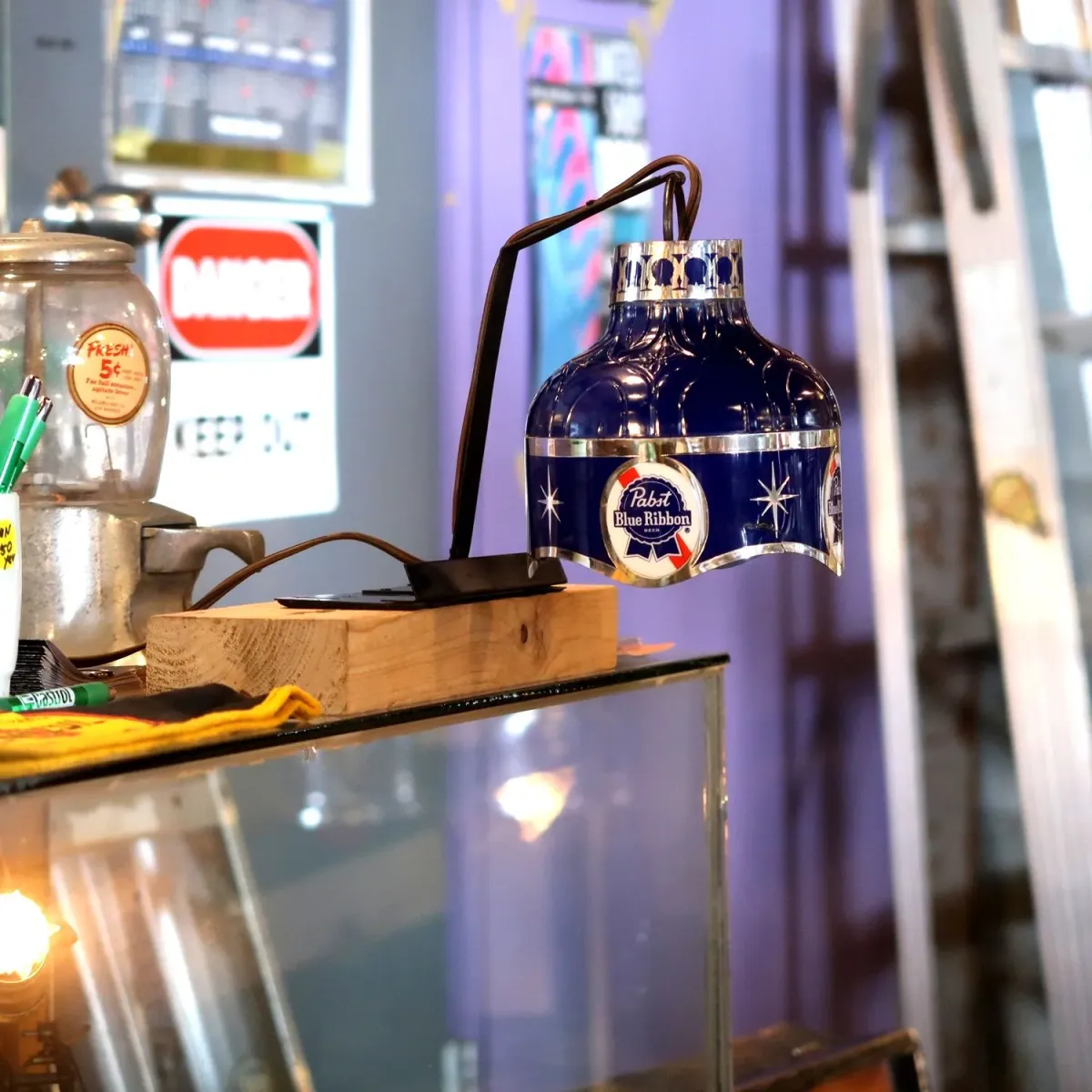 Pabst Blue Ribbon ビンテージ ライトサイン