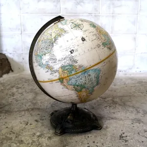 REPLOGLE 白地球儀 ホワイトオーシャン