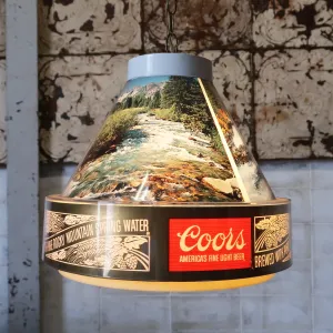 Coors ビンテージ プールランプ