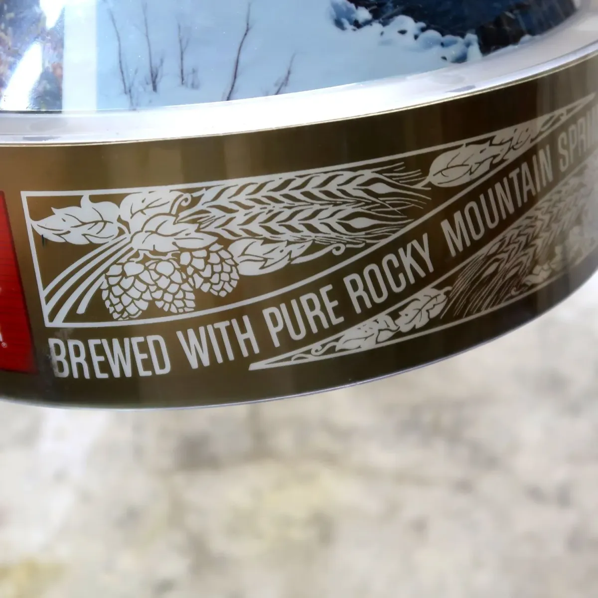 Coors ビンテージ プールランプ
