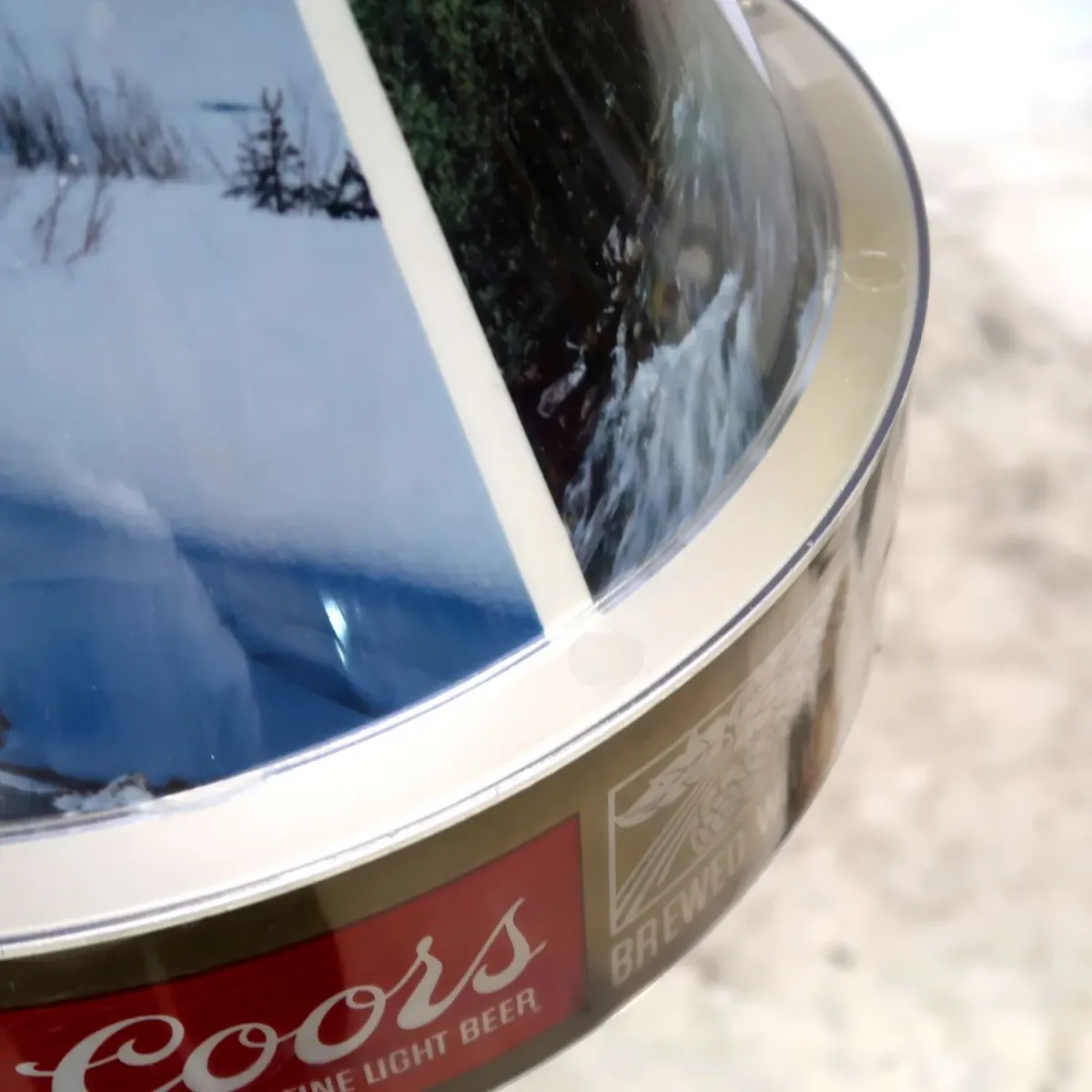 Coors ビンテージ プールランプ