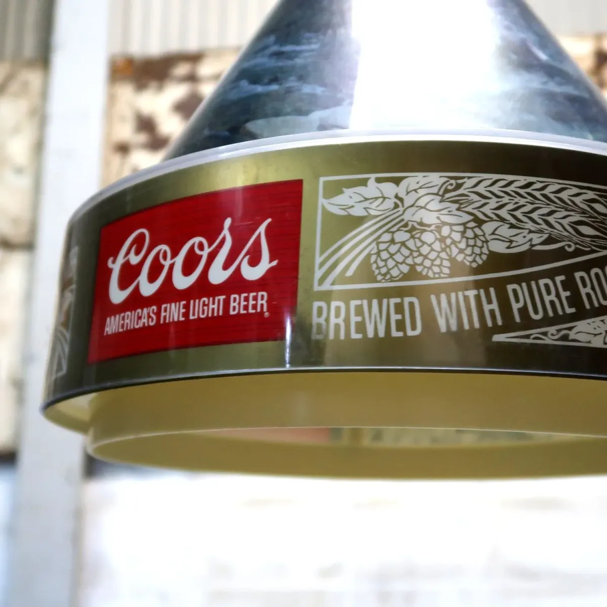 Coors ビンテージ プールランプ