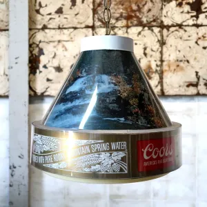 Coors ビンテージ プールランプ
