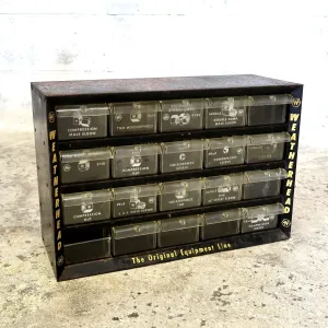 Weatherhead ビンテージ パーツキャビネット