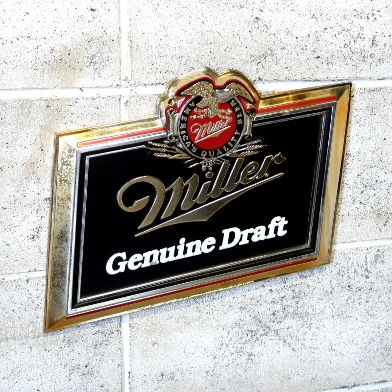 Miller Beer ビンテージ ウォールサイン