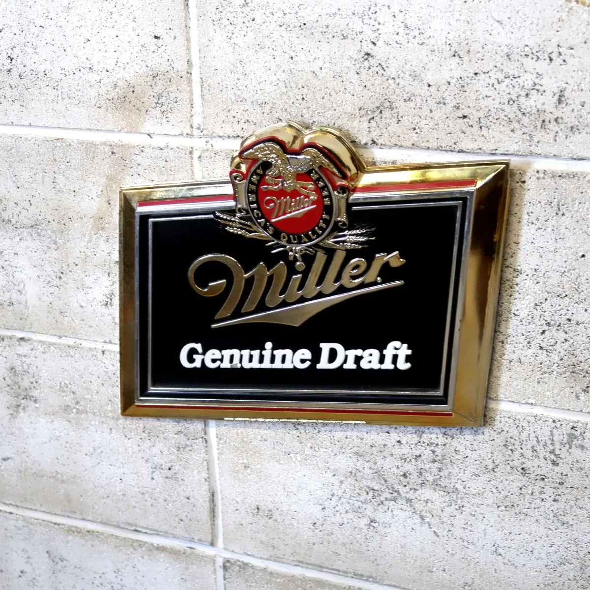 Miller Beer ビンテージ ウォールサイン