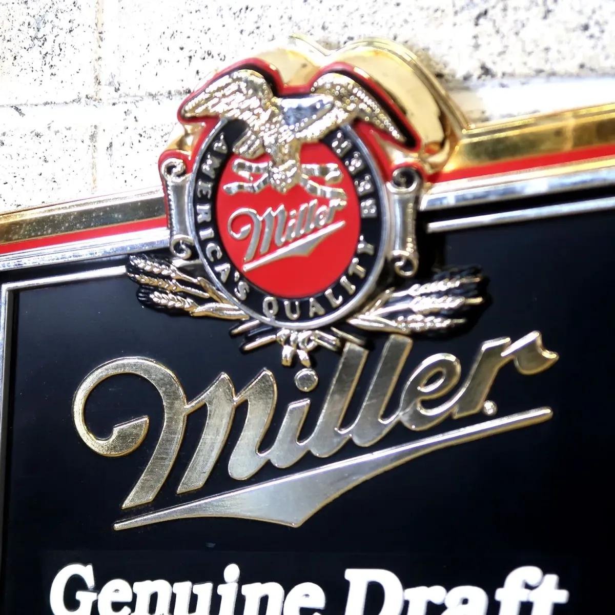 Miller Beer ビンテージ ウォールサイン