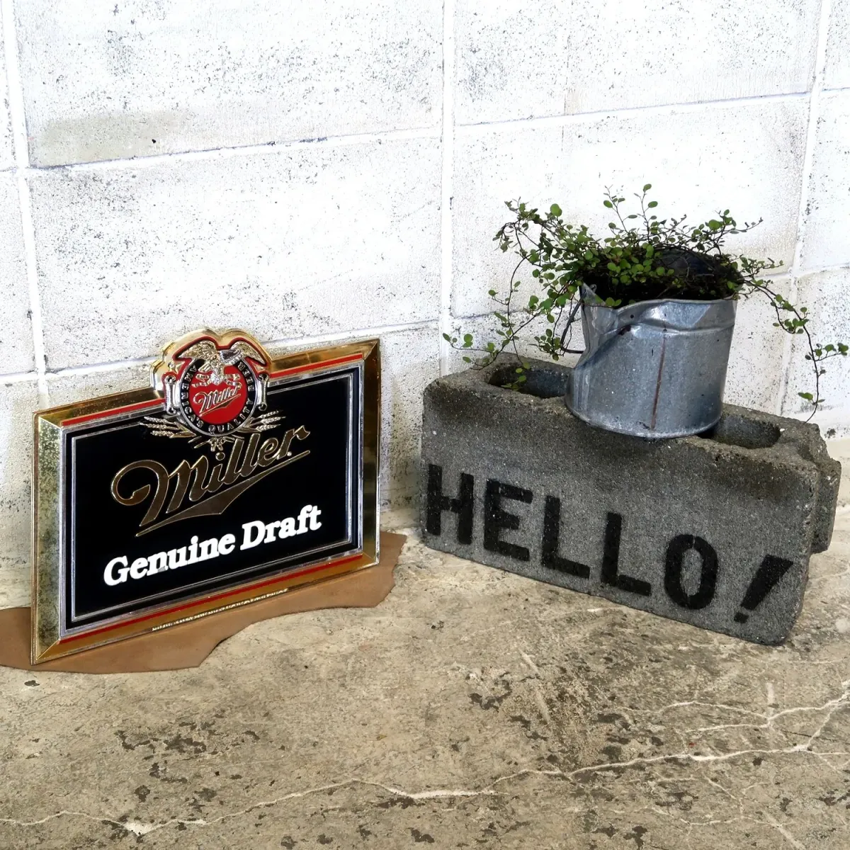 Miller Beer ビンテージ ウォールサイン