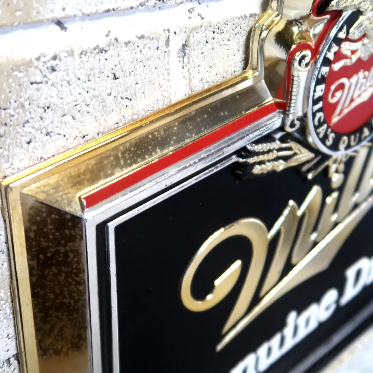 Miller Beer ビンテージ ウォールサイン