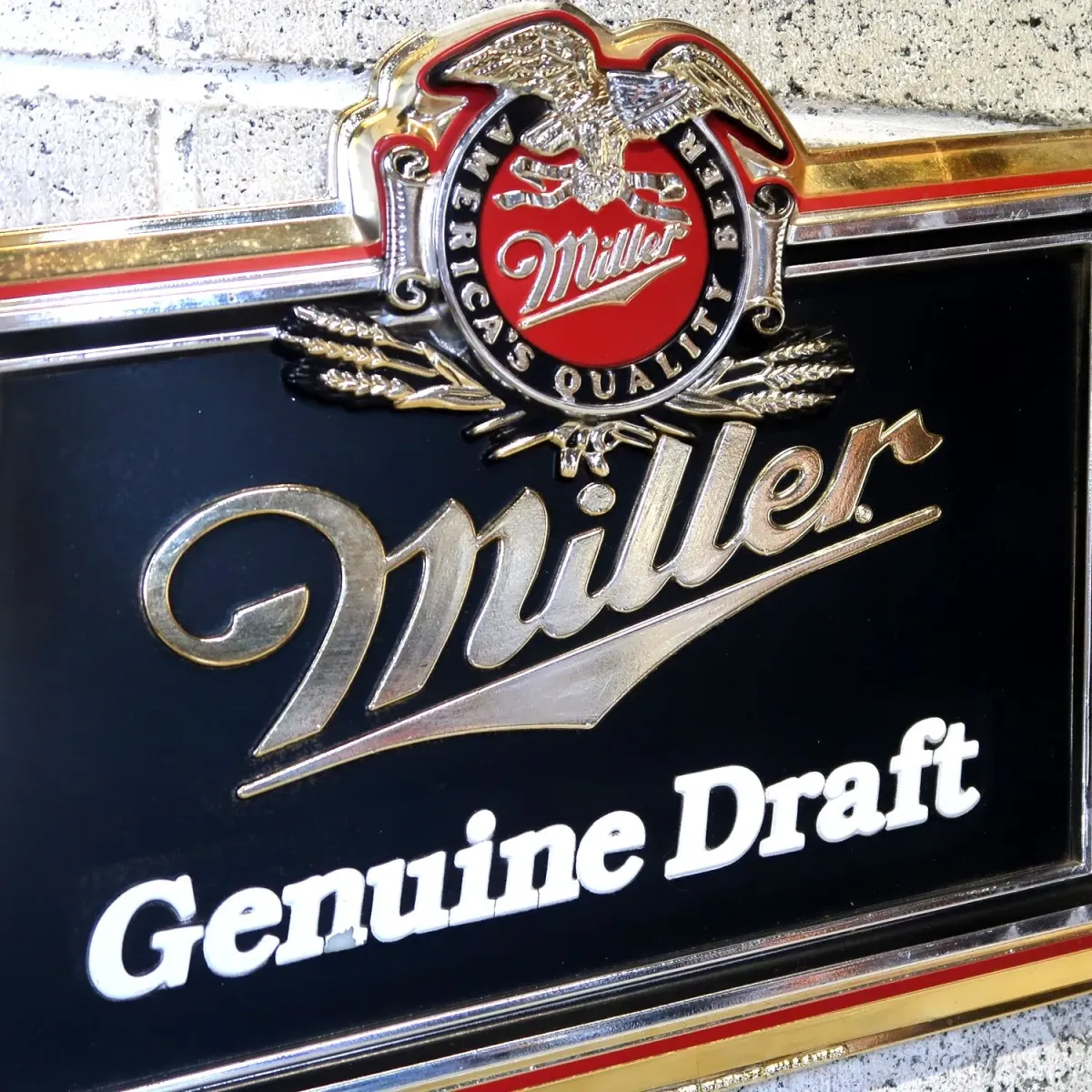 Miller Beer ビンテージ ウォールサイン