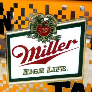 Miller HIGH LIFE ビンテージ パブミラー