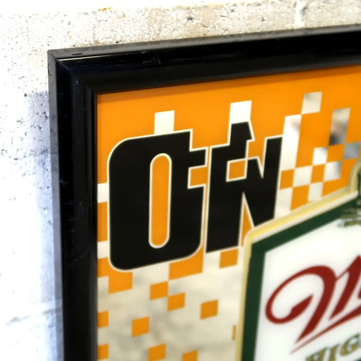 Miller HIGH LIFE ビンテージ パブミラー