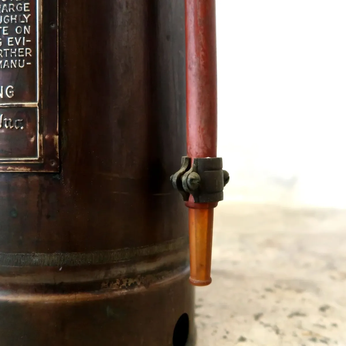 ビンテージ 消火器 銅×真鍮