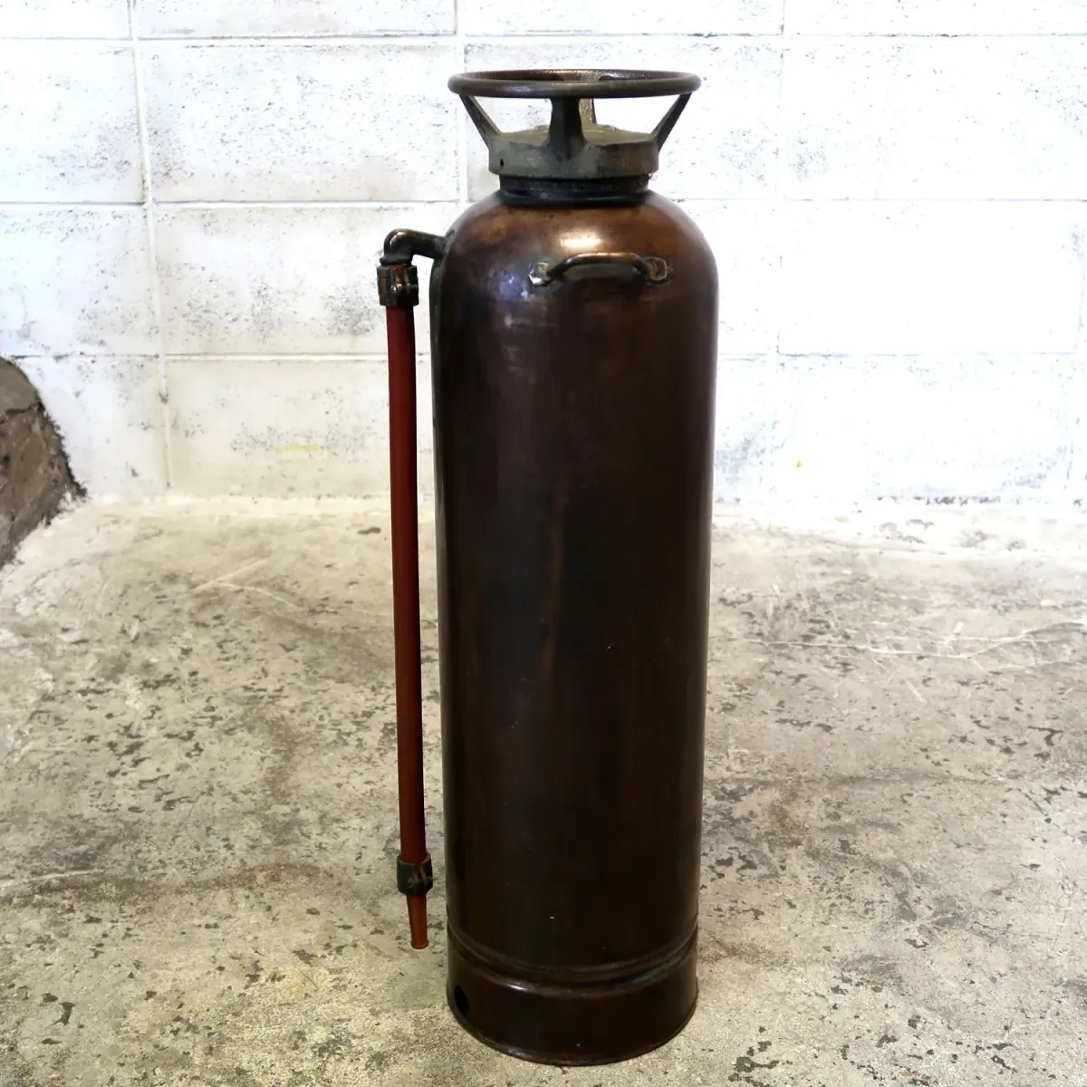 ビンテージ 消火器 銅×真鍮