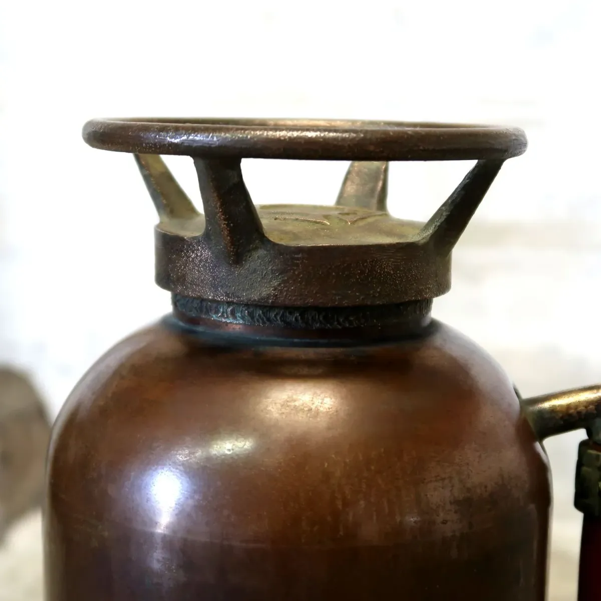 ビンテージ 消火器 銅×真鍮