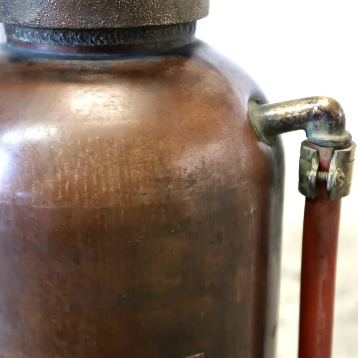 ビンテージ 消火器 銅×真鍮