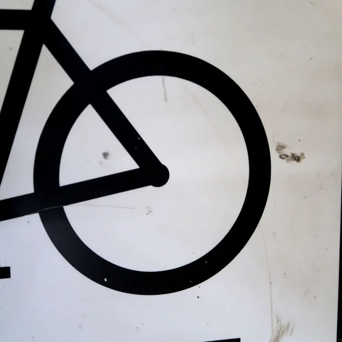 BIKE LANE ビンテージ ロードサイン