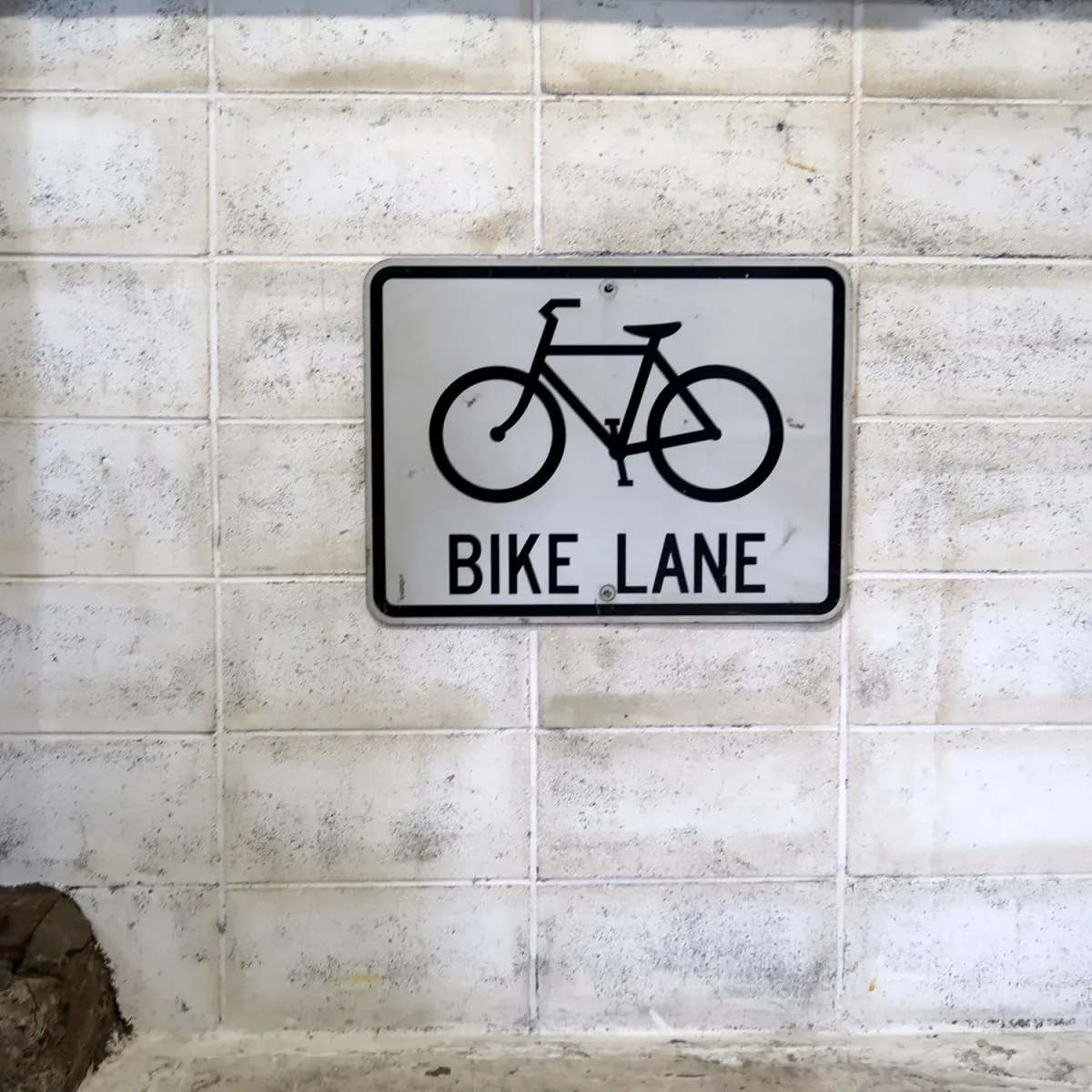 BIKE LANE ビンテージ ロードサイン