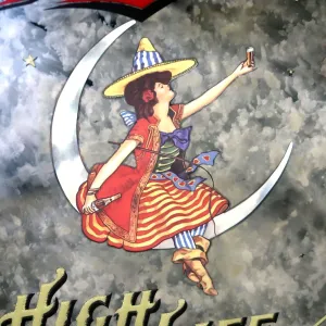 Miller HIGH LIFE ビンテージ パブミラー