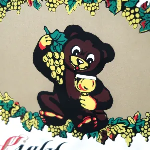 Rhine Bear ビンテージ パブミラークロック