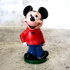 ミッキーマウス ビンテージ コインバンク 貯金箱