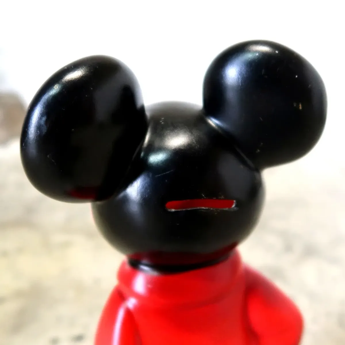 ミッキーマウス ビンテージ コインバンク 貯金箱