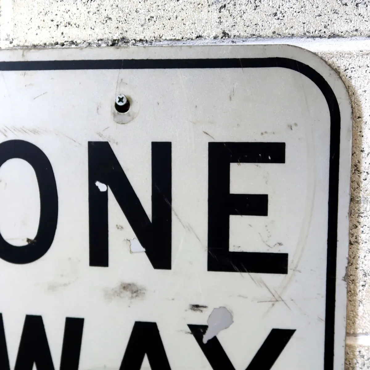 ビンテージ ロードサイン ONE WAY