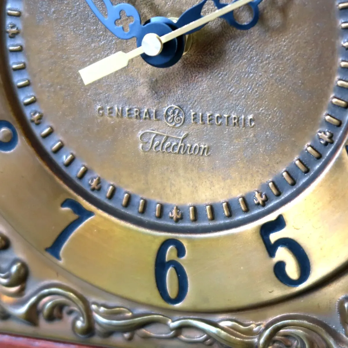 GE×Telechron モダンデザイン ウォールクロック