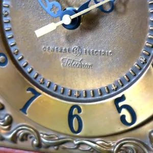 GE×Telechron モダンデザイン ウォールクロック